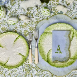 Online Mrs. Alice Capri Lettuce Dinner & Starter Plate (Set Of 8)