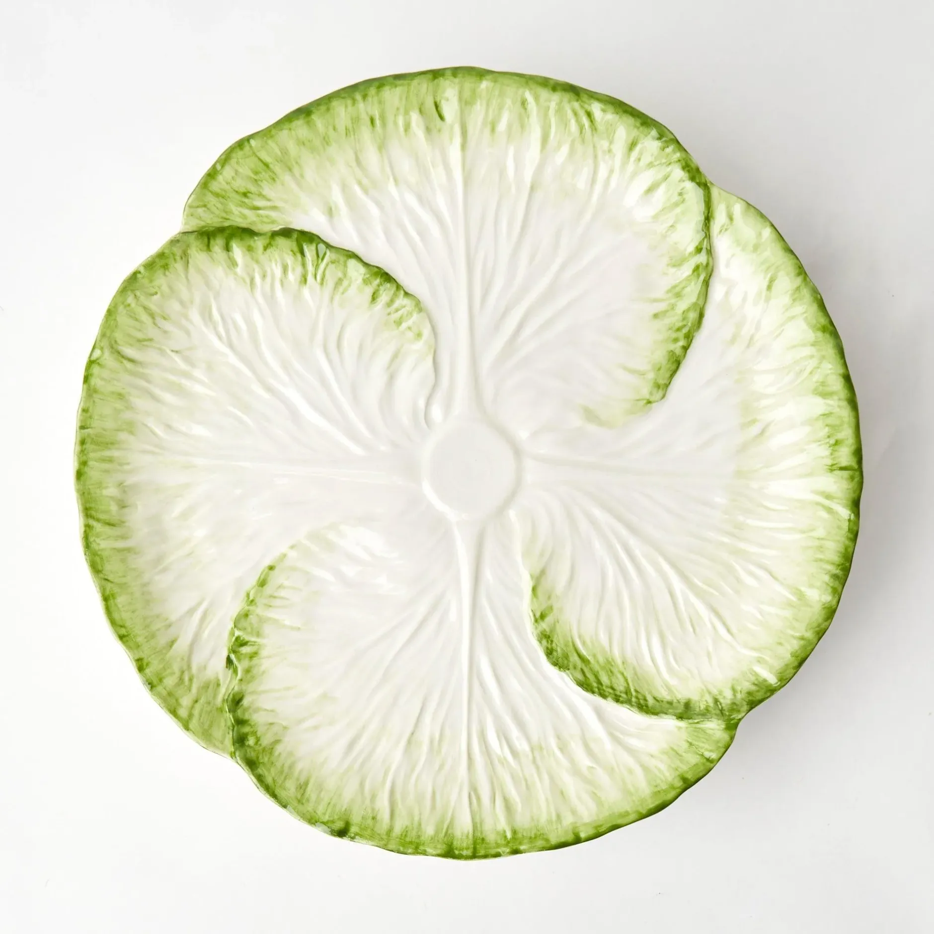 Outlet Mrs. Alice Capri Lettuce Dinner Plate (Set Of 4)