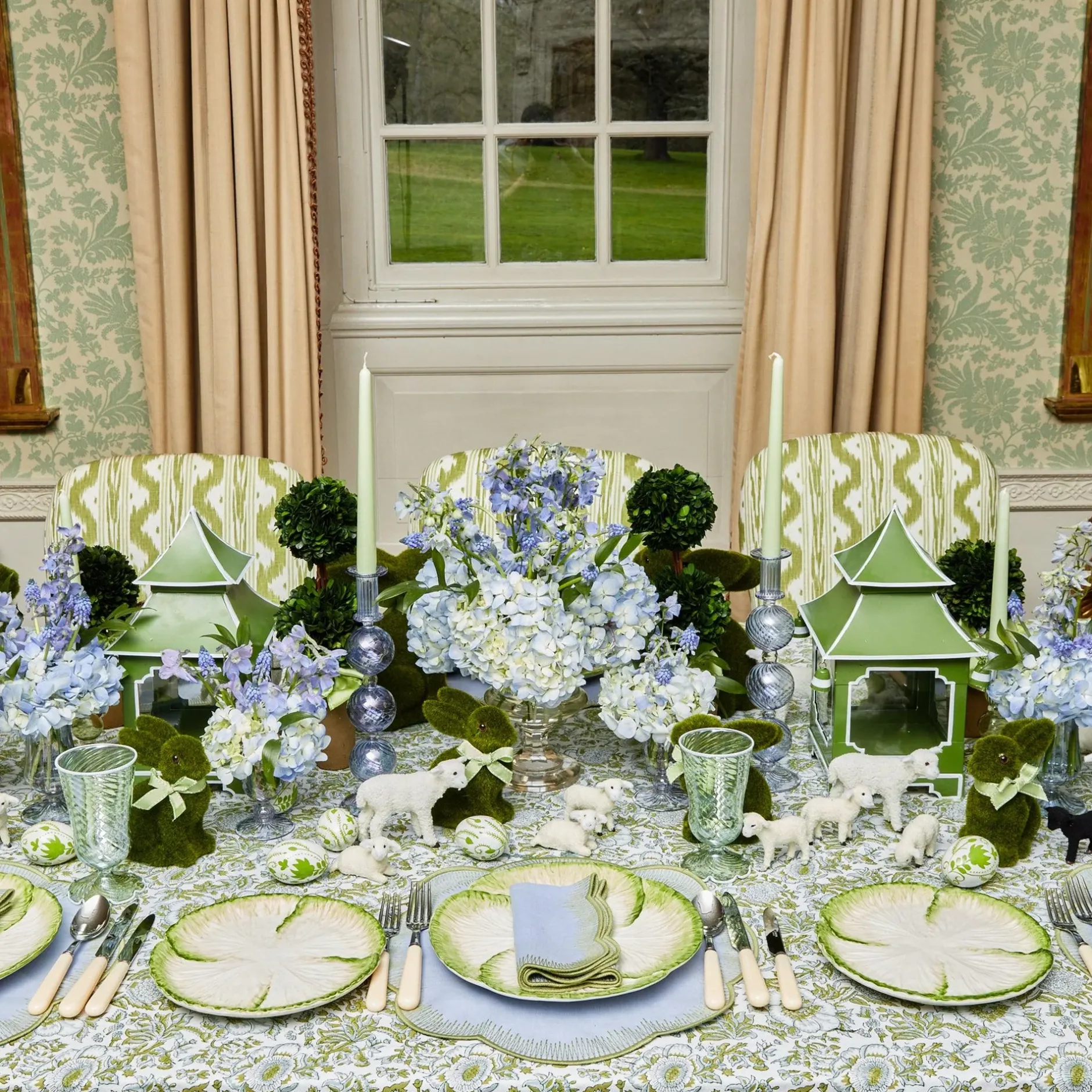 Outlet Mrs. Alice Capri Lettuce Dinner Plate (Set Of 4)