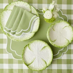 Best Mrs. Alice Capri Lettuce Dinner Plate