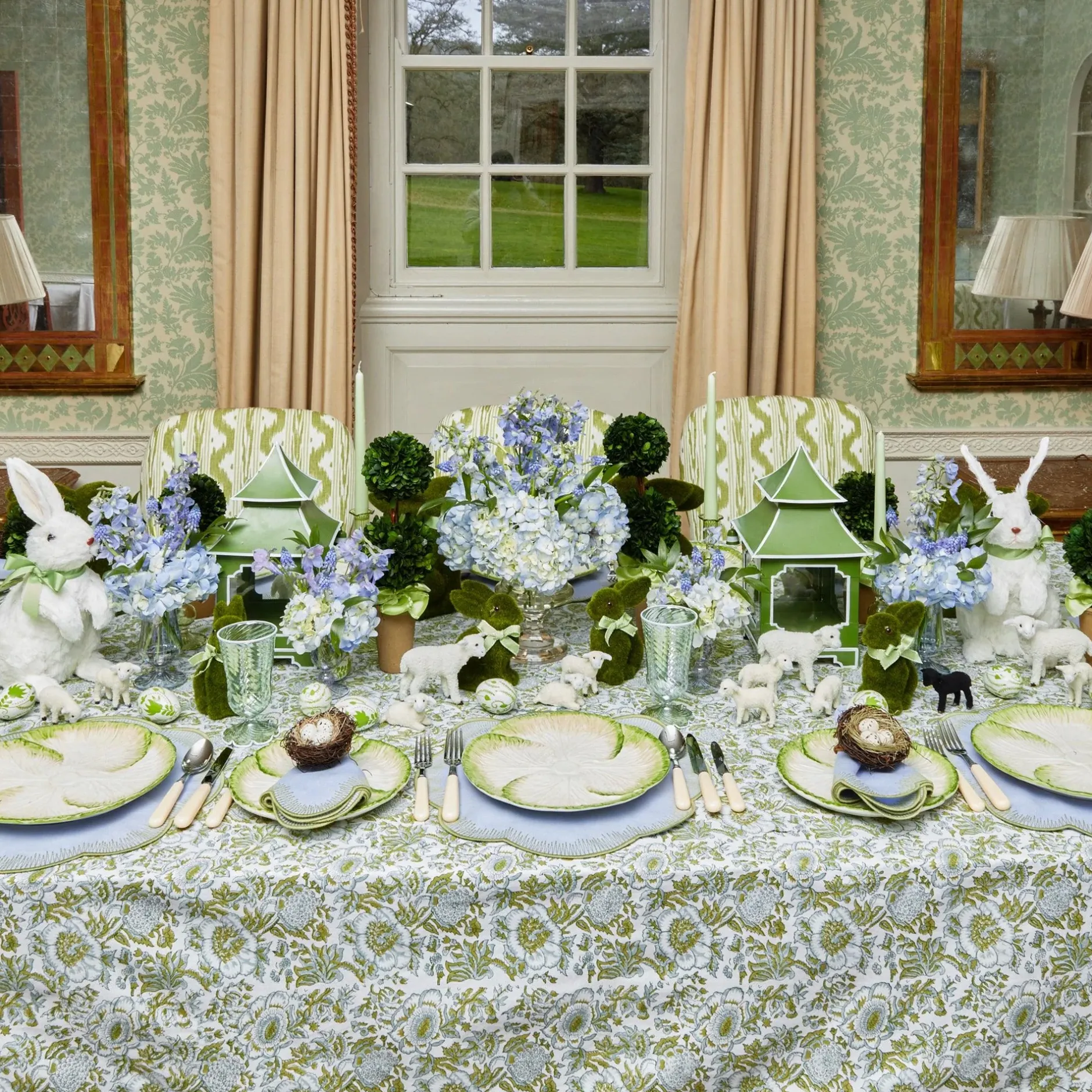 Clearance Mrs. Alice Capri Lettuce Dinner Plate (Set Of 4)