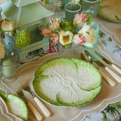 New Mrs. Alice Capri Lettuce Dinner Plate (Set Of 4)