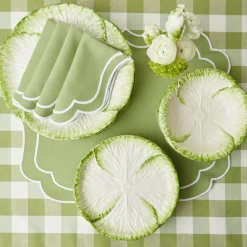 New Mrs. Alice Capri Lettuce Dinner Plate (Set Of 4)
