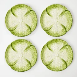 New Mrs. Alice Capri Lettuce Starter Plate (Set Of 4)