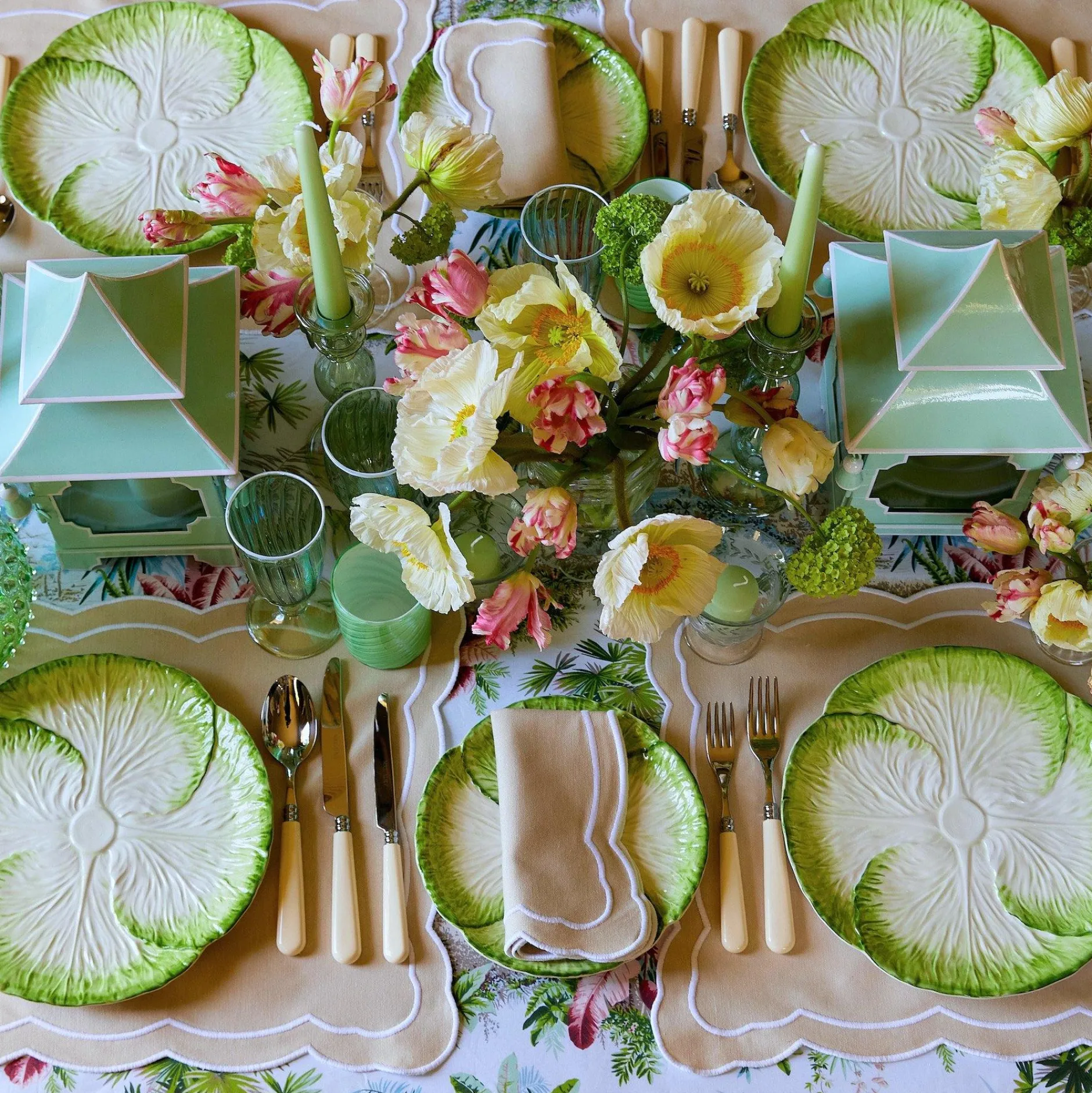 Outlet Mrs. Alice Capri Lettuce Starter Plate