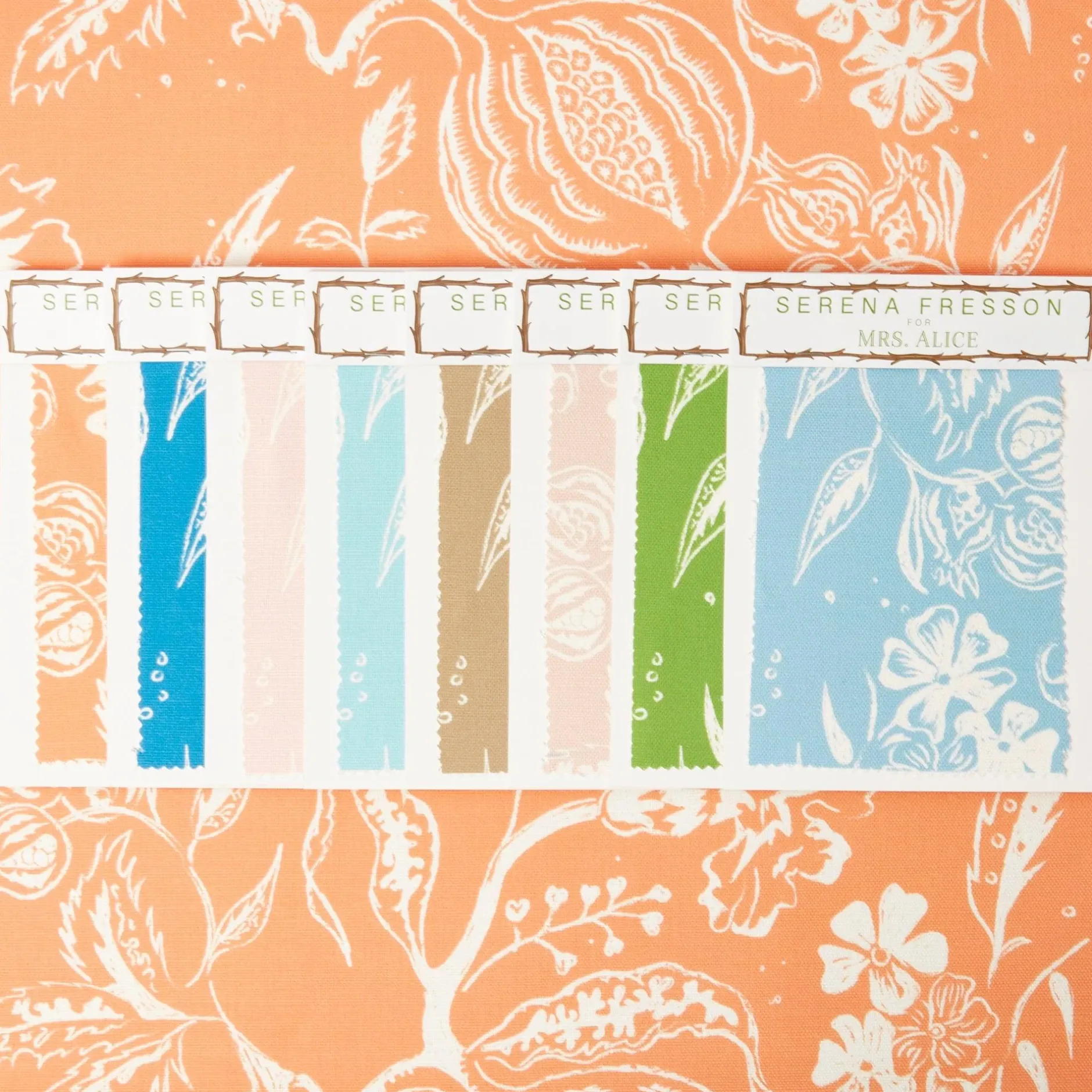Online Mrs. Alice Chelsea Square Fabric