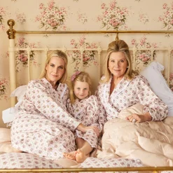 Mrs. Alice Children's Pink Bouquet Dressing Gown
