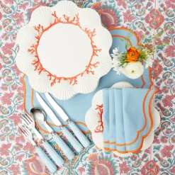 New Mrs. Alice Coral Dinner Plate