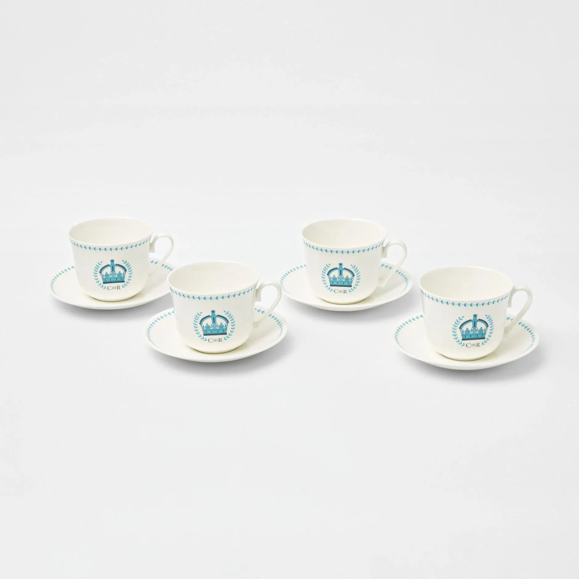 Online Mrs. Alice Coronation Breakfast Cup & Saucer (Set Of 4)