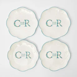 Hot Mrs. Alice Coronation Dinner Plates (Set Of 4)