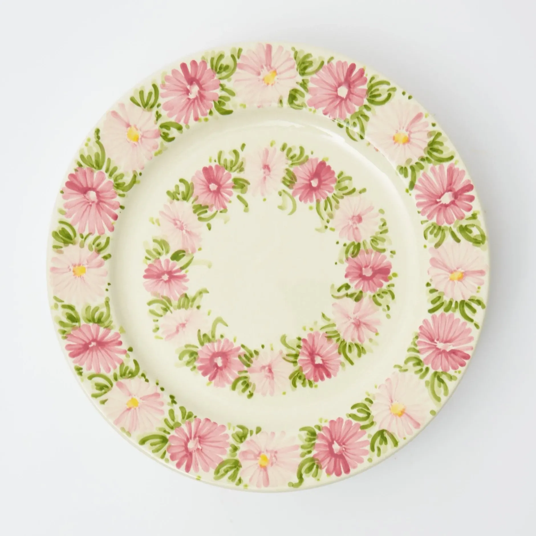 Online Mrs. Alice Dahlia Garland Dinner & Starter Plates (Set Of 8)