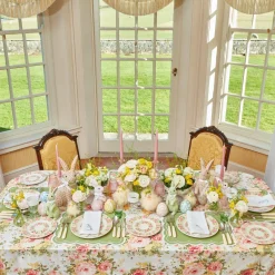 Online Mrs. Alice Dahlia Garland Dinner & Starter Plates (Set Of 8)