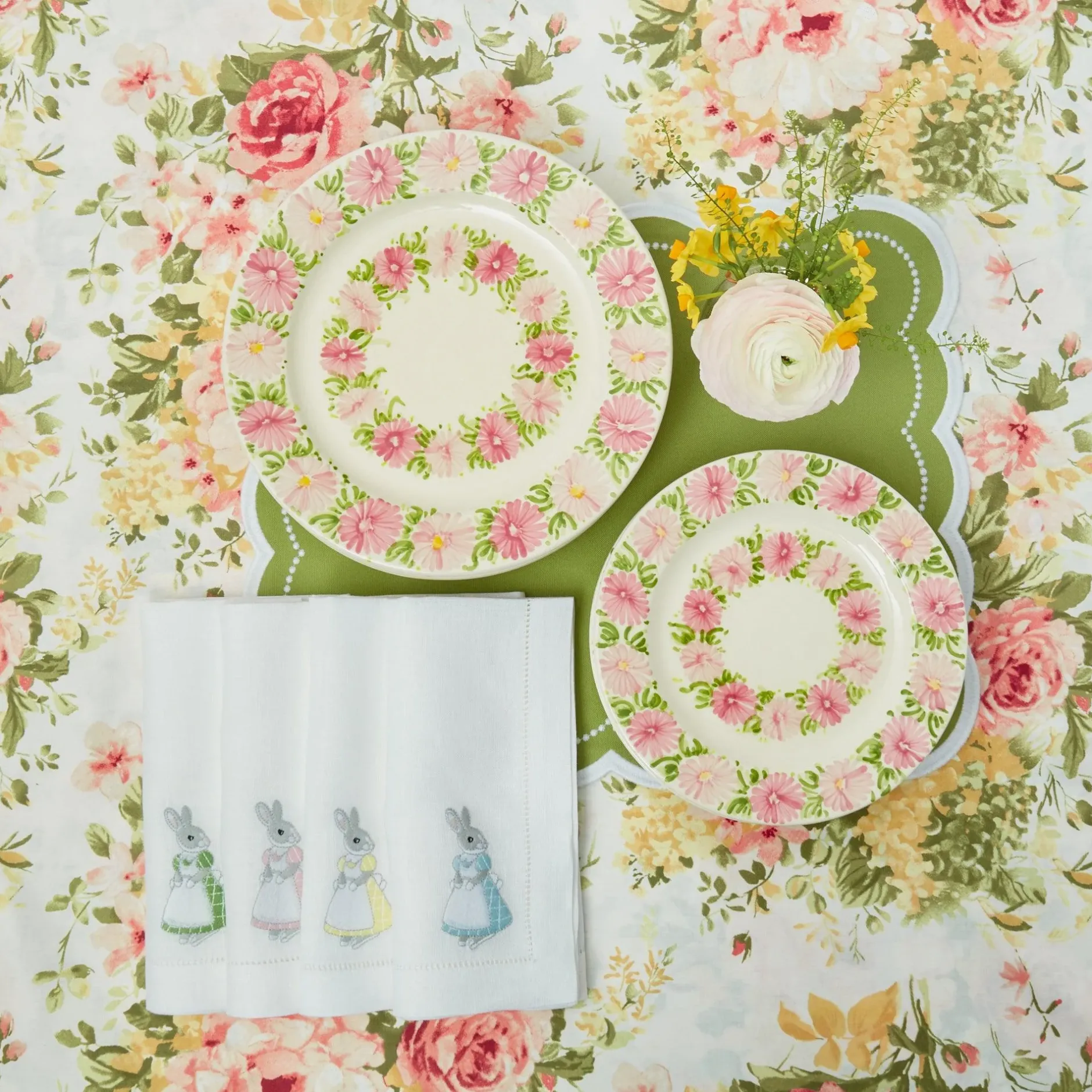 Best Mrs. Alice Dahlia Starter Plates (Set Of 4)