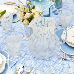 Discount Mrs. Alice Dappled White Water Glasses (Set Of 4)
