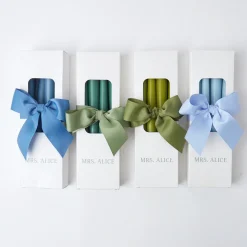 Sale Mrs. Alice Dusty Green Candles (Set Of 8)