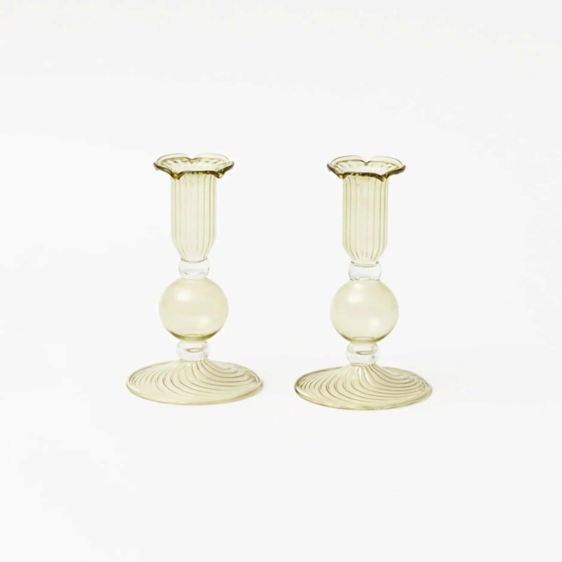 Discount Mrs. Alice Eden Green Candle Set (Spring Green)
