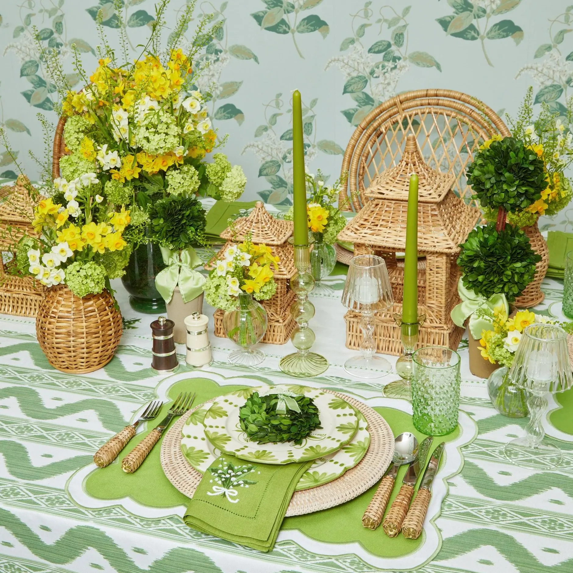 Outlet Mrs. Alice Eden Green Candlescape