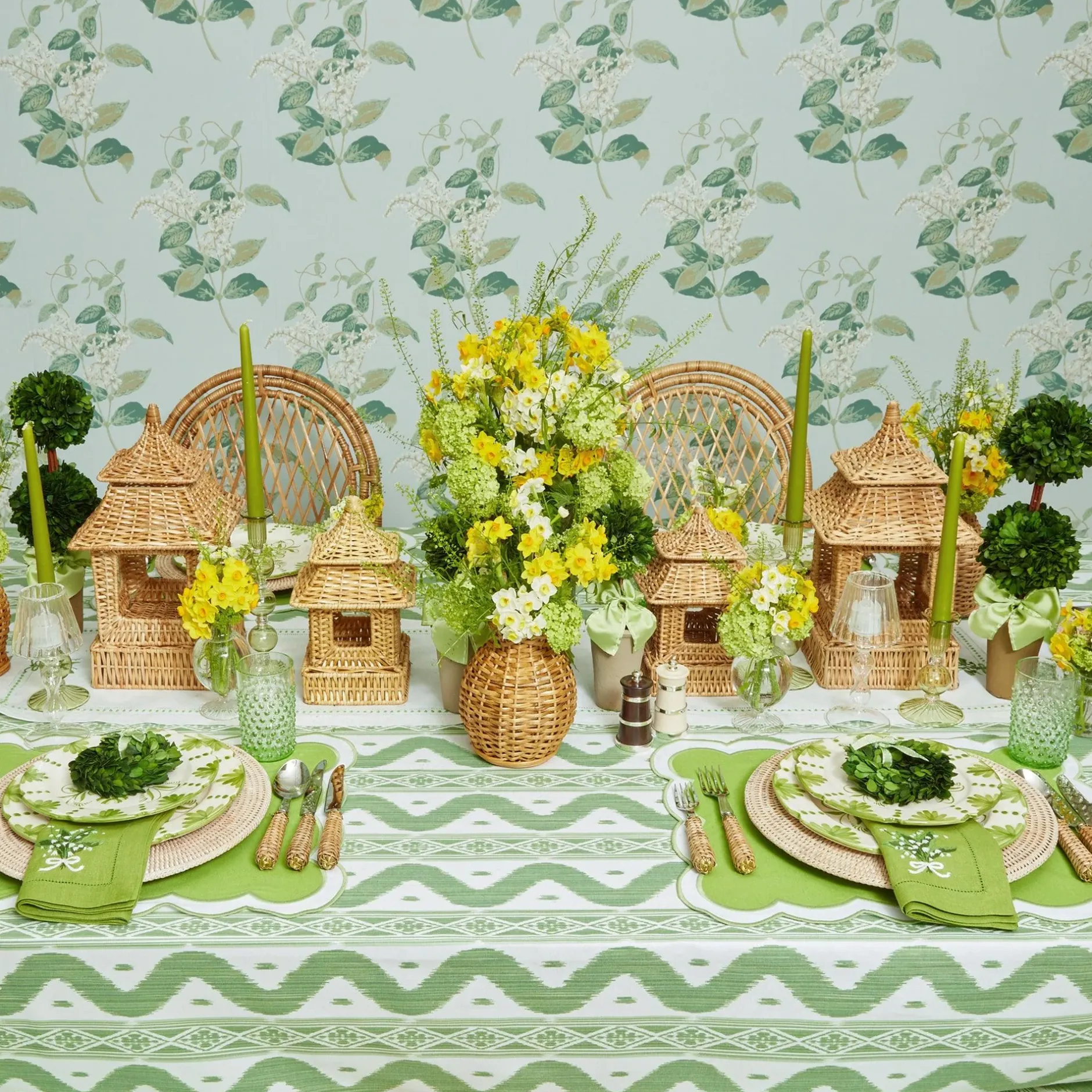 Outlet Mrs. Alice Eden Green Candlescape