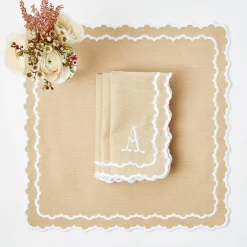 Mrs. Alice Edith Sand Napkins (Set Of 4)