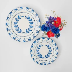 Clearance Mrs. Alice Elizabeth Garland Dinner & Starter Plates (Set Of 8)