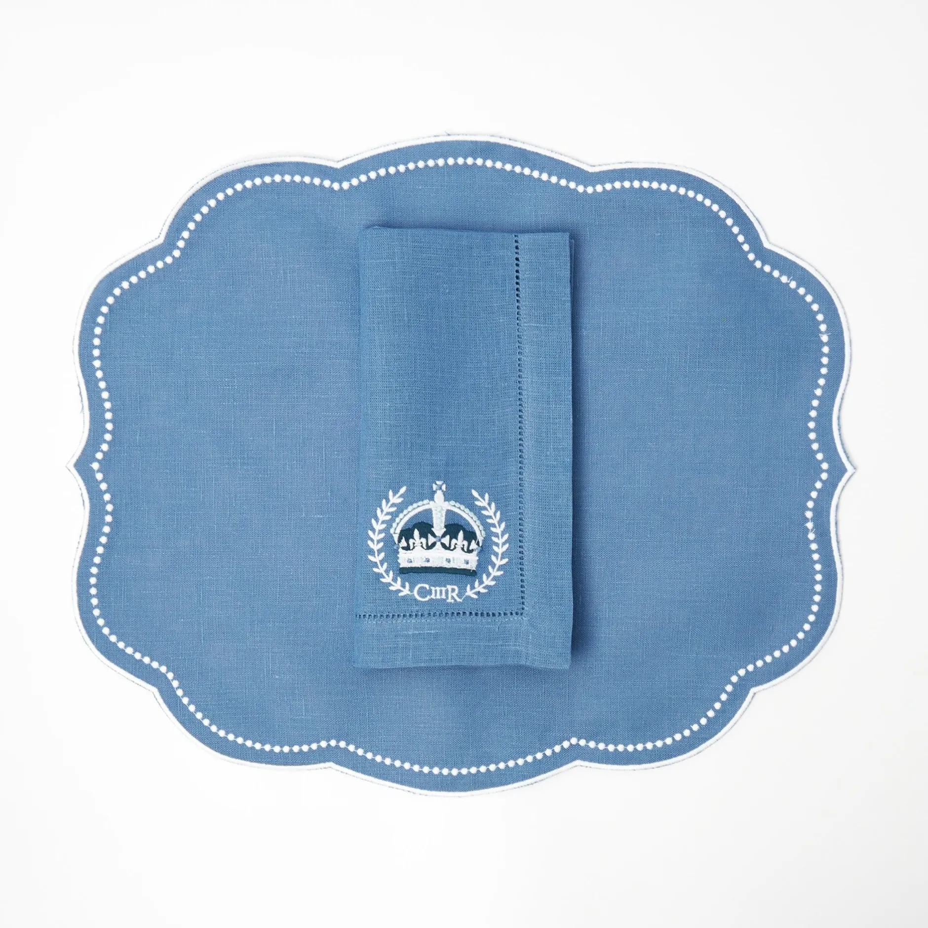 Online Mrs. Alice Eloise Blue Placemats & Coronation Napkins (Set Of 4)