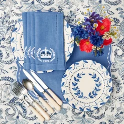 Online Mrs. Alice Eloise Blue Placemats & Coronation Napkins (Set Of 4)
