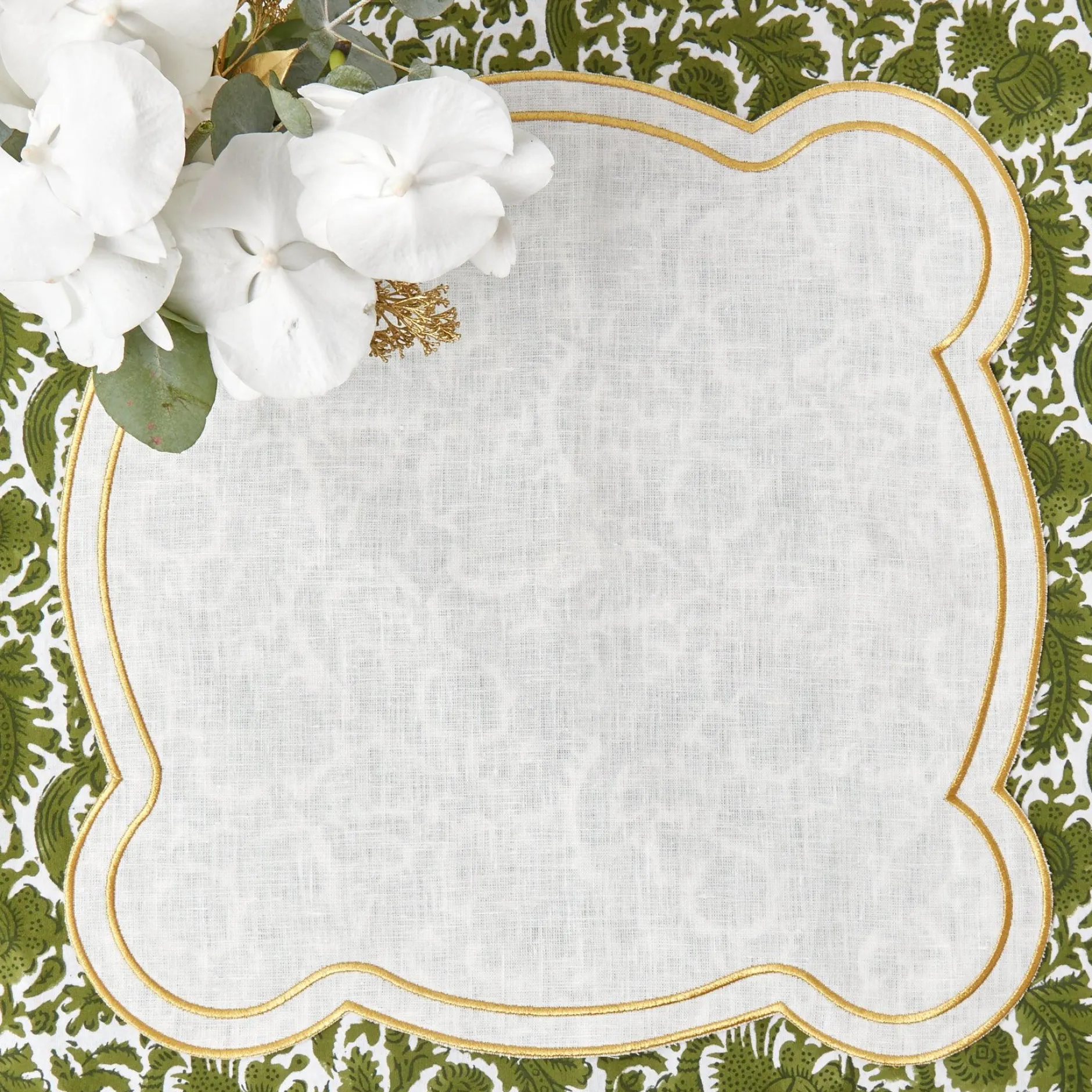 Hot Mrs. Alice Eloise Gold Napkins (Set Of 4)