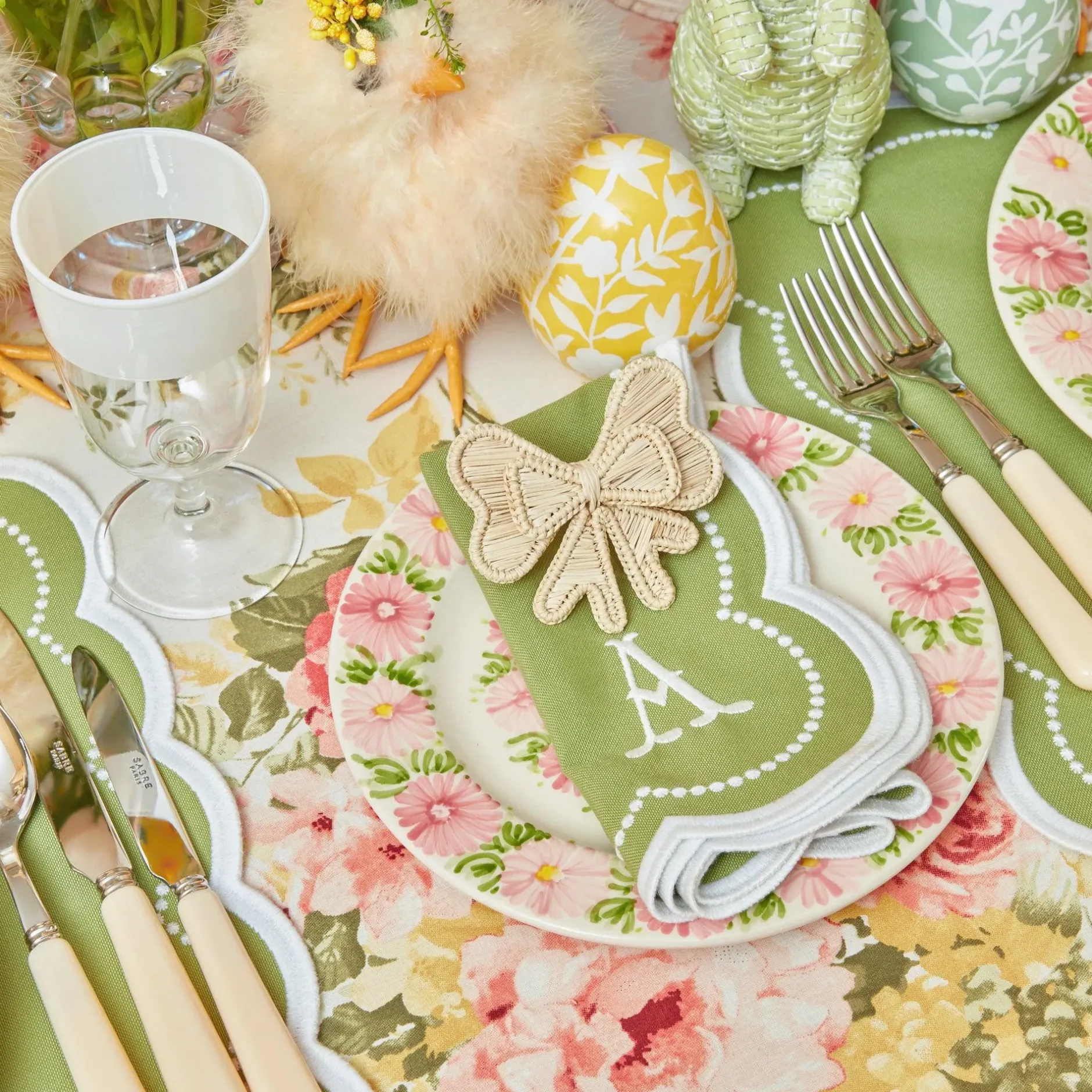 Mrs. Alice Elsa Green Napkins (Set Of 4)