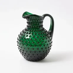 Best Mrs. Alice Emerald Green Hobnail Jug