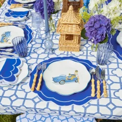 Hot Mrs. Alice Fiat Jolly Dinner & Starter Plates (Set Of 8)