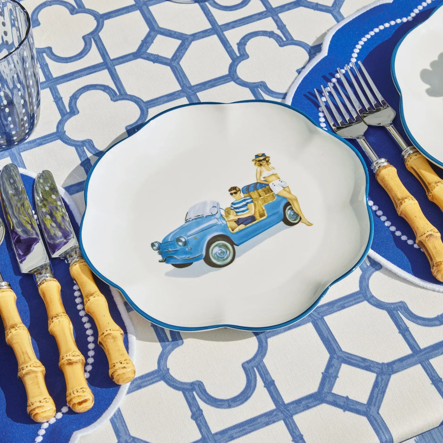 Hot Mrs. Alice Fiat Jolly Starter Plates (Set Of 4)
