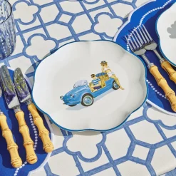 New Mrs. Alice Fiat Jolly Starter Plates (Set Of 4)