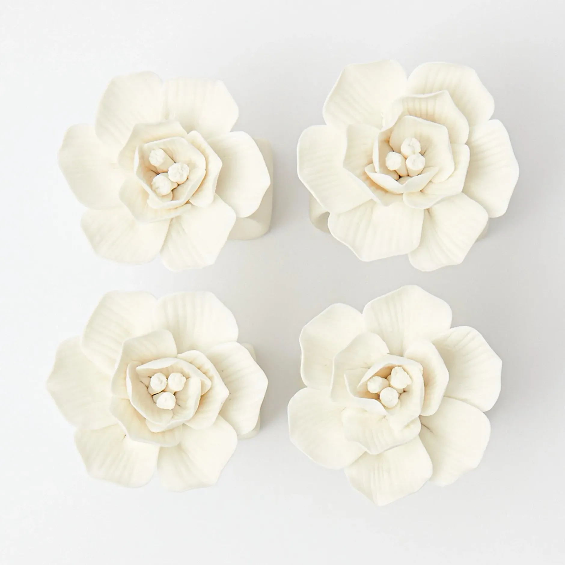 Sale Mrs. Alice Fiore Porcelain Napkin Rings (Set Of 4)