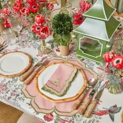 Clearance Mrs. Alice Fleur Pink Napkins (Set Of 4)