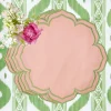 Hot Mrs. Alice Fleur Pink Placemats (Set Of 4)