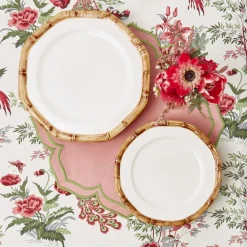 Hot Mrs. Alice Fleur Pink Placemats (Set Of 4)
