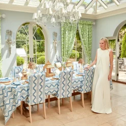 Discount Mrs. Alice French Blue Garland Dinner Plates (Set Of 4)