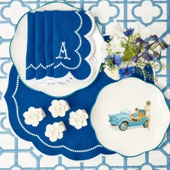 Best Mrs. Alice Gabrielle Blue Placemats (Set Of 4)