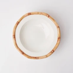 Sale Mrs. Alice Geometric Bamboo Bowl