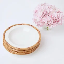 Sale Mrs. Alice Geometric Bamboo Bowl