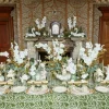 New Mrs. Alice Gold Garland Starter Plate