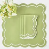 Clearance Mrs. Alice Green Applique Napkins (Set Of 4)