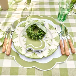 Clearance Mrs. Alice Green Applique Napkins (Set Of 4)