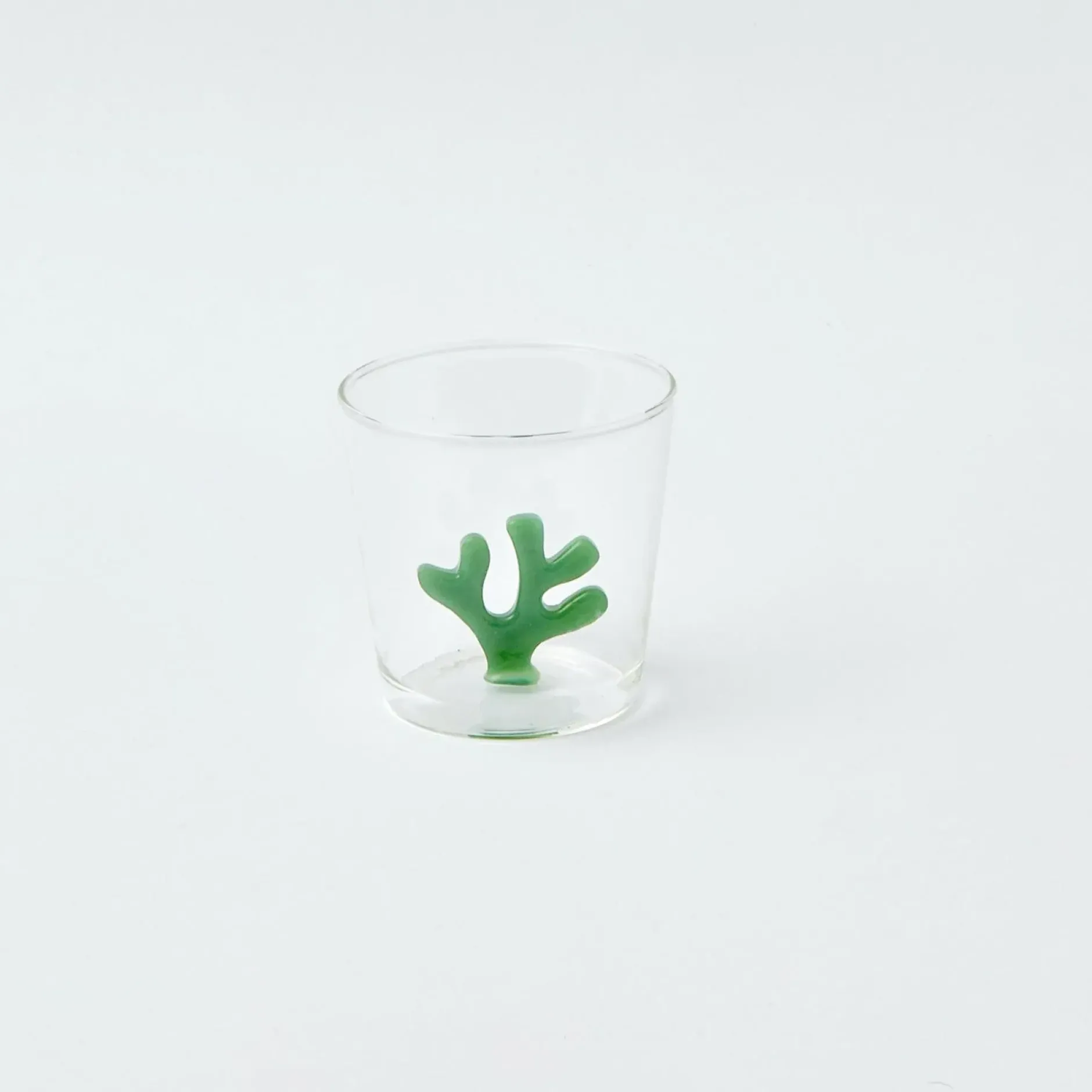 Clearance Mrs. Alice Green Coral Glasses (Set Of 4)