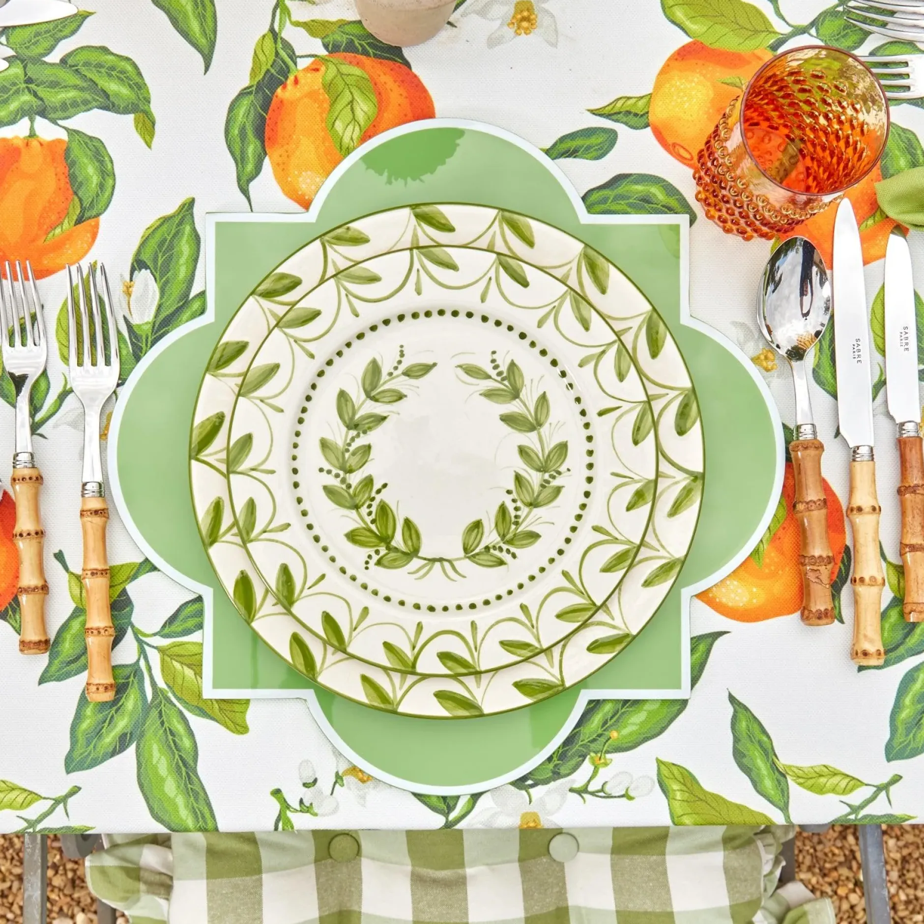 New Mrs. Alice Green Garland Starter Plates (Set Of 4)