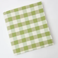 Best Mrs. Alice Green Gingham Tablecloth