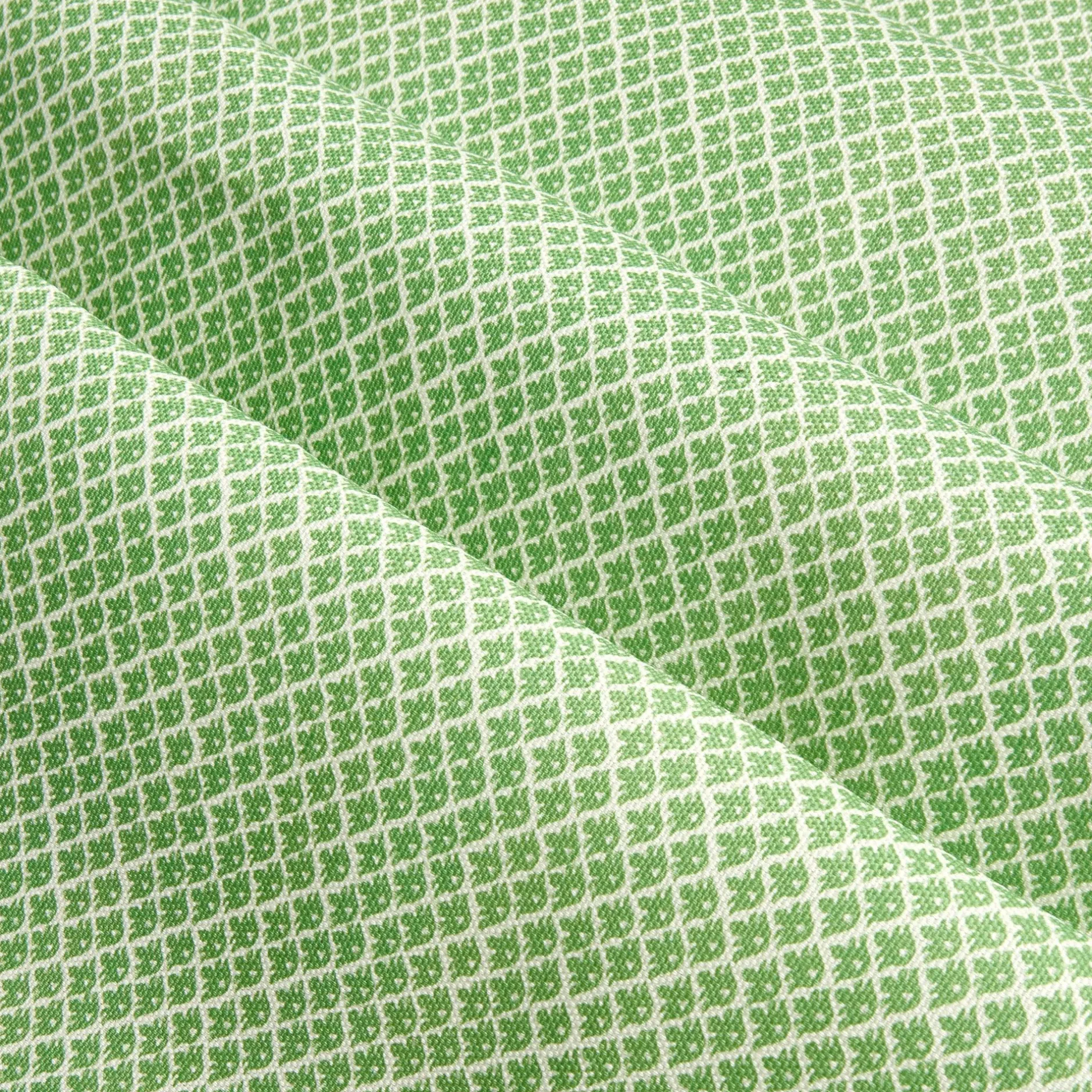 Mrs. Alice Green Lotus Flower Fabric