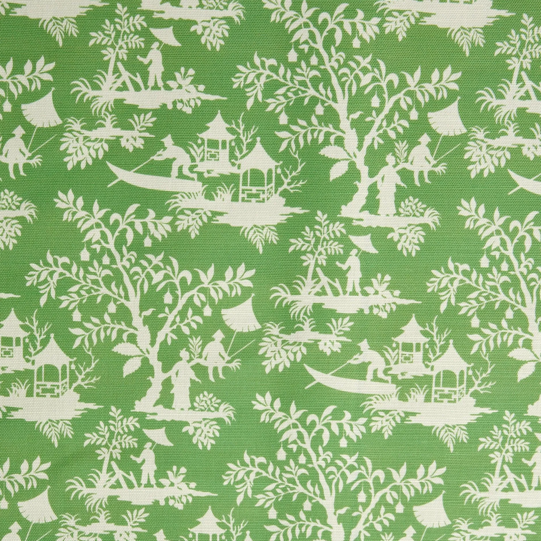 Best Mrs. Alice Green Pagoda Garden Fabric