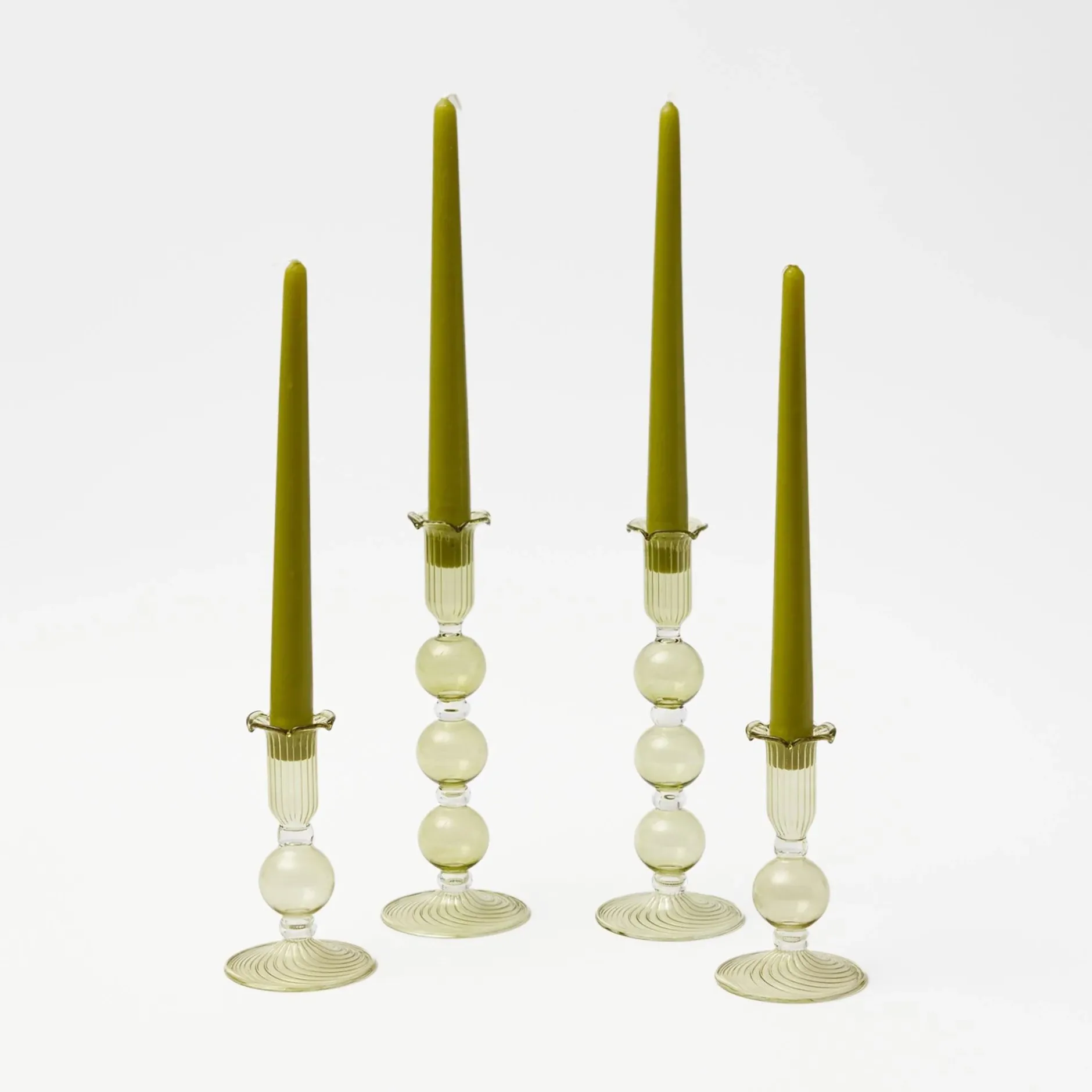 Outlet Mrs. Alice Green Parrot Candlescape