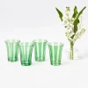 Hot Mrs. Alice Green Positano Glasses (Set Of 4)